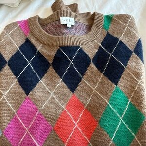 KULE Women’s Argyle Sweater - Like New